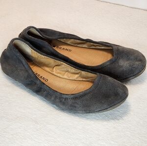 🍀Lucky Brand Emmie Ballet Flats Size 5.5 Navy Blue
